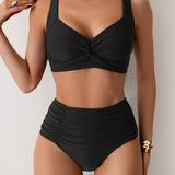 Laluna® | Hochtailliertes Sommer-Bikini-Set