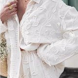 Elegantni set pantalona sa dugim rukavima