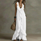 Fabiana - Vestido boho con volantes