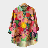Yvonne | Blusa premium con detalles de encaje