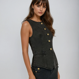 Felicia | Elegantes Denim-Set