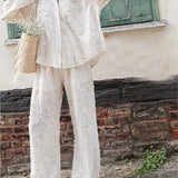 Elegantan set pantalona sa dugim rukavima