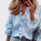 Amie – Blusa Elegante con Encaje