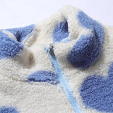 Elsie | Prevrnuti kaput sa motivom srca