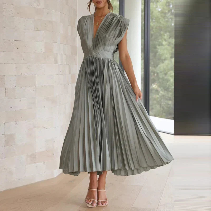 Hedviga - Vestido elegante sin mangas para mujeres
