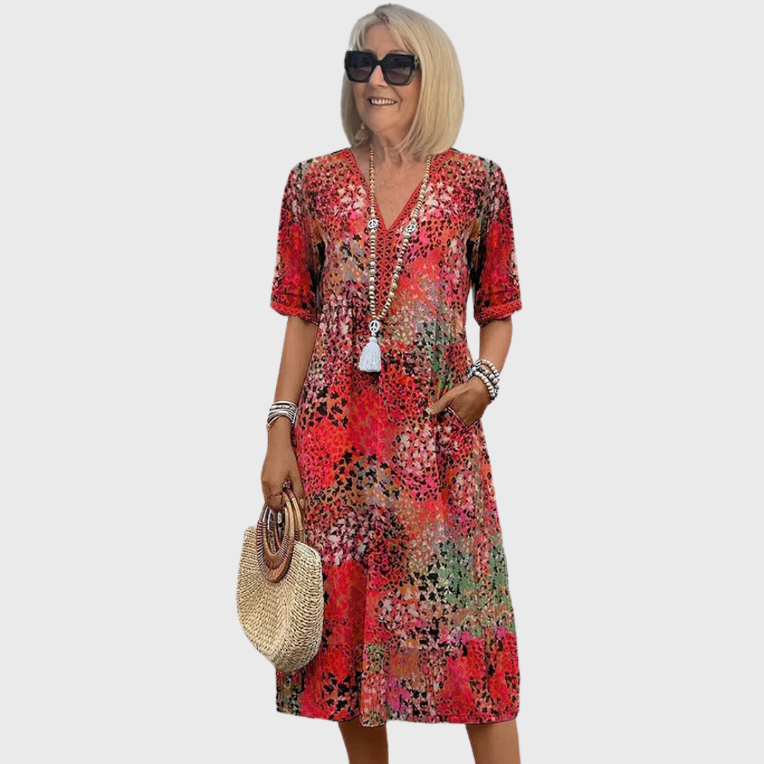 Kolette | Vestido Midi Vibrante