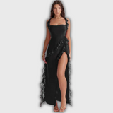 Lara - Vestido Maxi Estilizado con Fenda