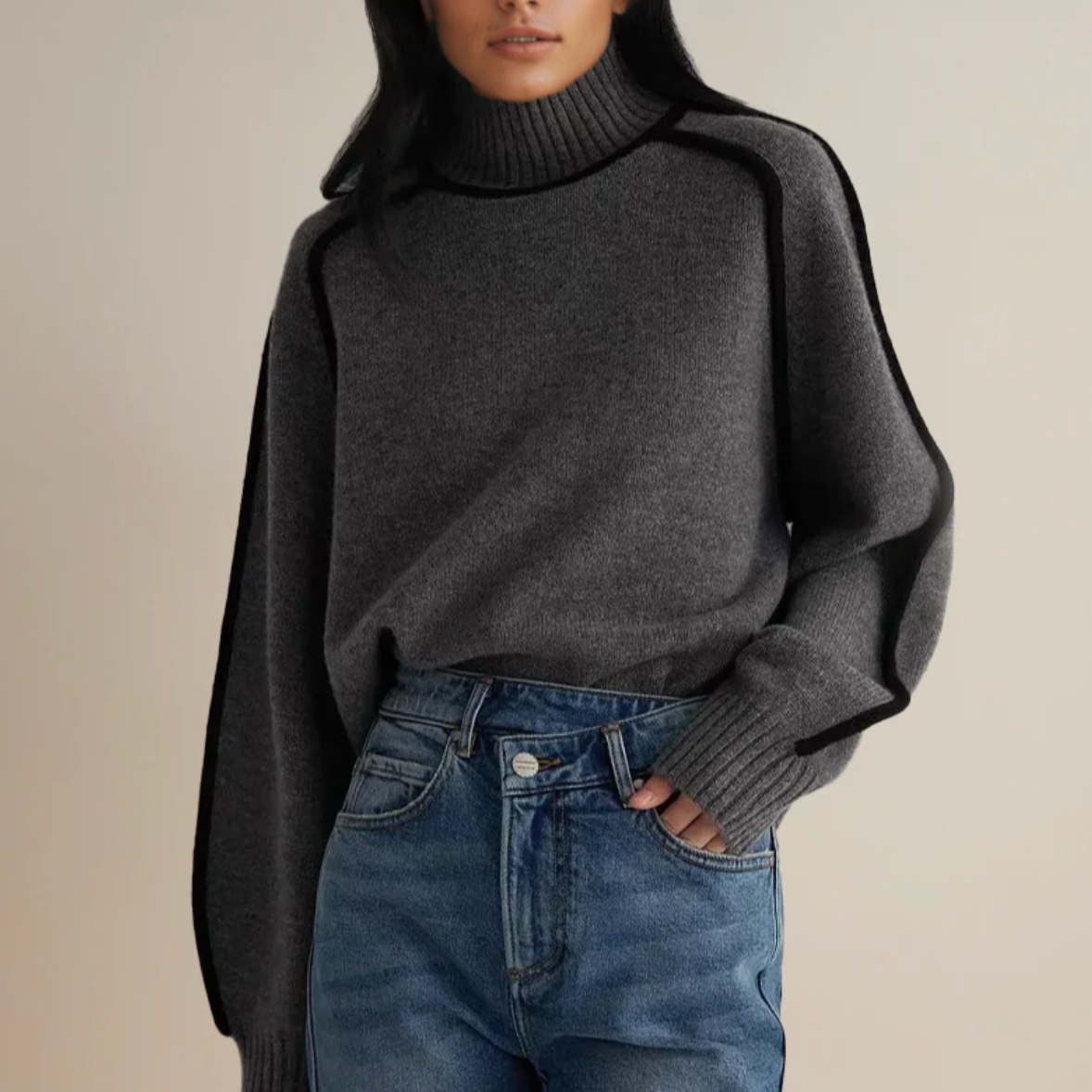 Maria™ | Osnovni Rolkragenpulover