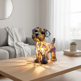 Terrier con cabeza "stolhead"