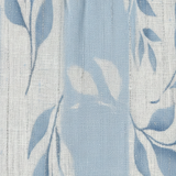 Mireille | Ärmelloses Midikleid mit blauen Blattmustern