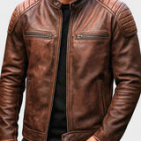 Troels™ | Chaqueta de Cuero Premium