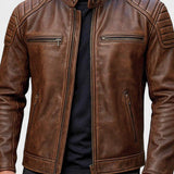 Troels™ | Chaqueta de Cuero Premium