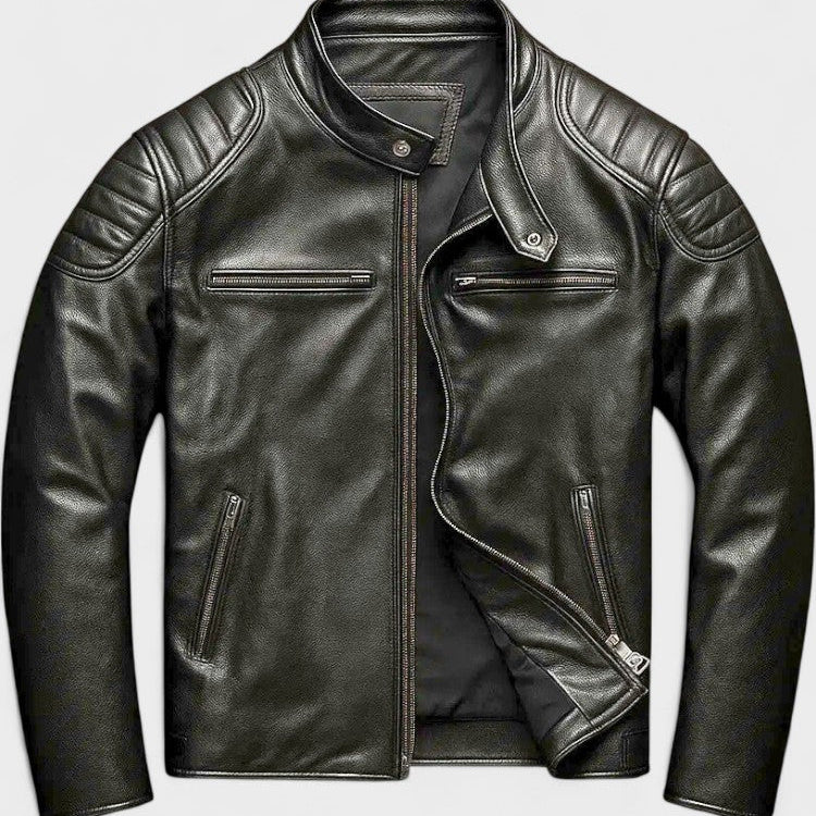 Troels™ | Chaqueta de Cuero Premium