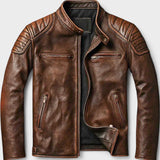 Troels™ | Chaqueta de Cuero Premium