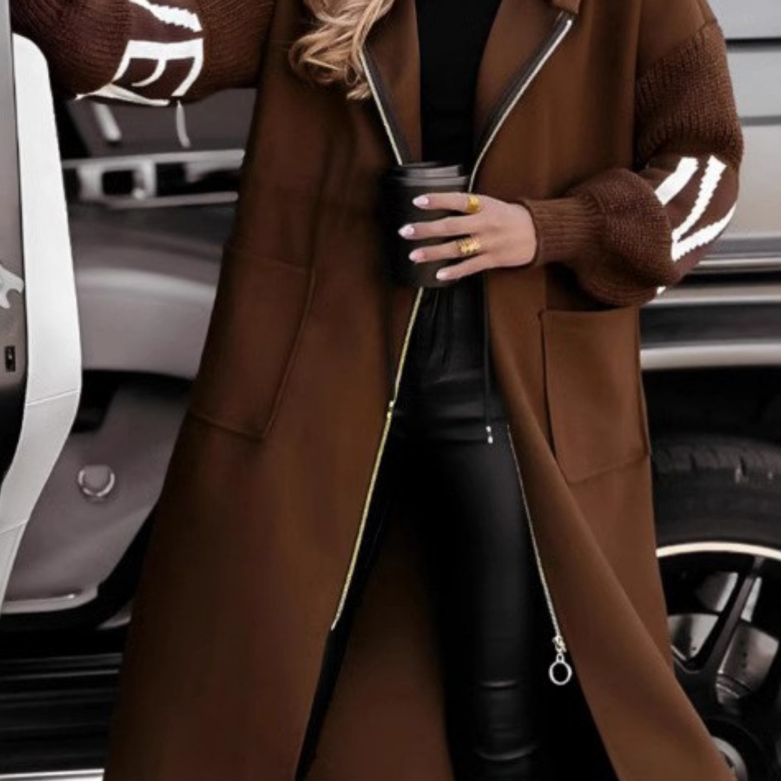 Chariza | Elegantan kaput sa kapuljačom