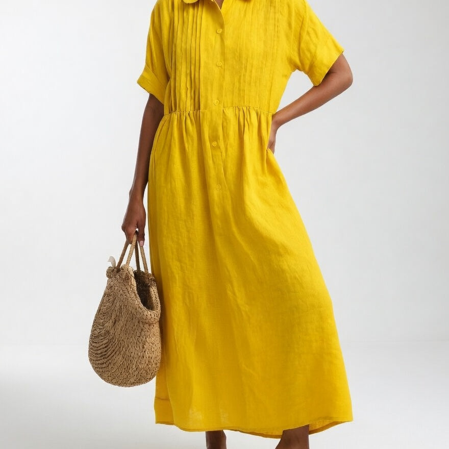 Lysandra - Camisa-vestido veraniega ligera