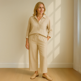 Yvonne™ | 2-delnog seta - Bluza i široke pantalone