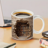 Taza de biblioteca encantadora "Activada por el calor"