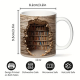 Taza de biblioteca encantadora "Activada por el calor"