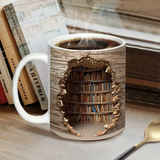 Taza de biblioteca encantadora "Activada por el calor"