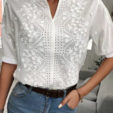 Andrea™ | Elegantna bluzica sa V-izrezom