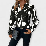 Catarina - Elegante Bluse mit langen Ärmeln