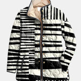 Grafisches Steppjacke Véronique