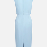 María™ | Elegante vestido midi con detalles drapeados