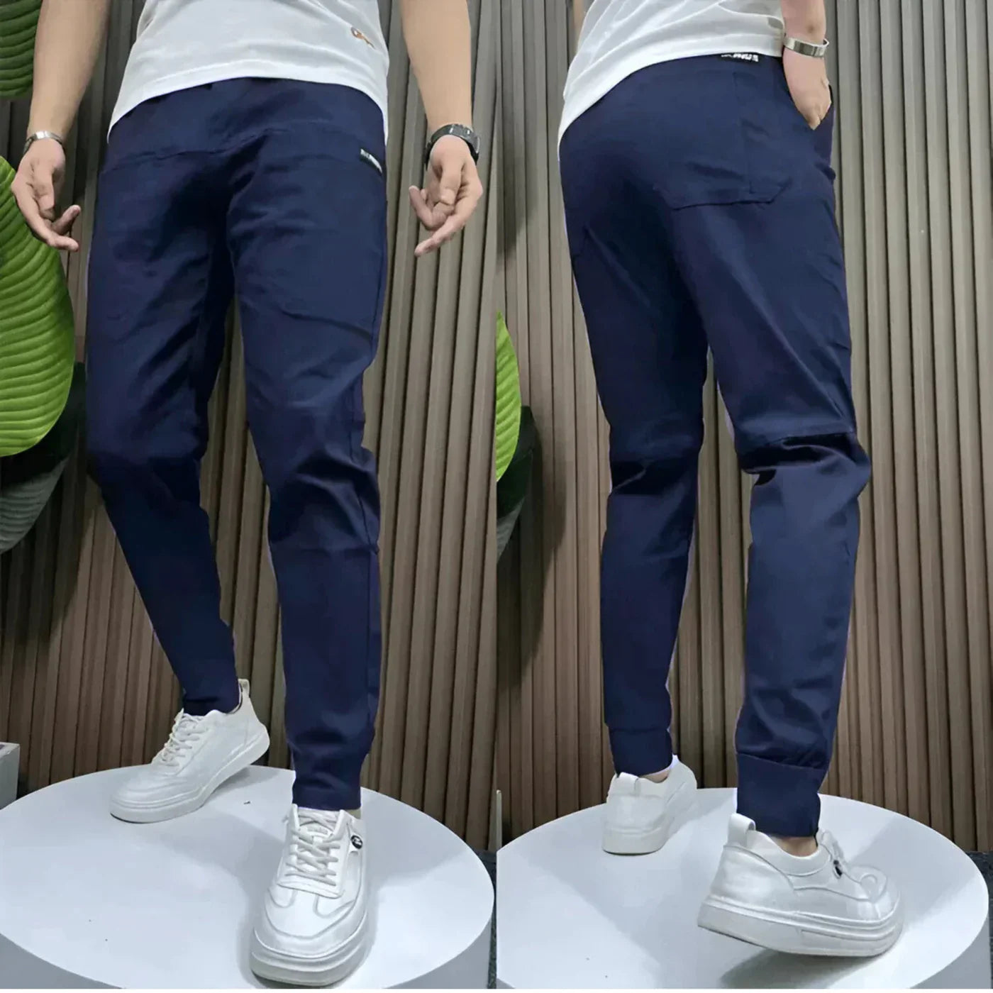 Thomas | Pantalones cargo elásticos premium para hombres