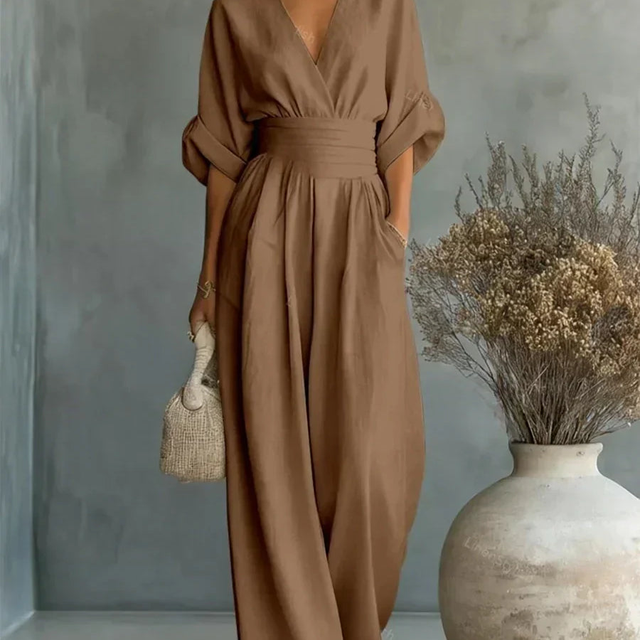 Sofija - Overall mit V-Ausschnitt