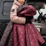 Amber | Elegantna jakna sa kapuljačom od perja