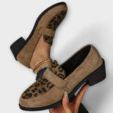 Carla - Elegante Damenschuhe mit Leopardenmuster