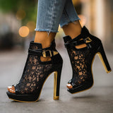 Liliana - Absatzschuhe mit Spitze