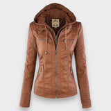 Leni | Chaqueta de Cuero para Motociclistas