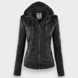 Leni | Chaqueta de Cuero para Motociclistas