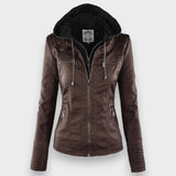 Leni | Chaqueta de Cuero para Motociclistas