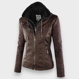 Leni | Chaqueta de Cuero para Motociclistas