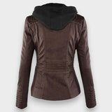 Leni | Chaqueta de Cuero para Motociclistas