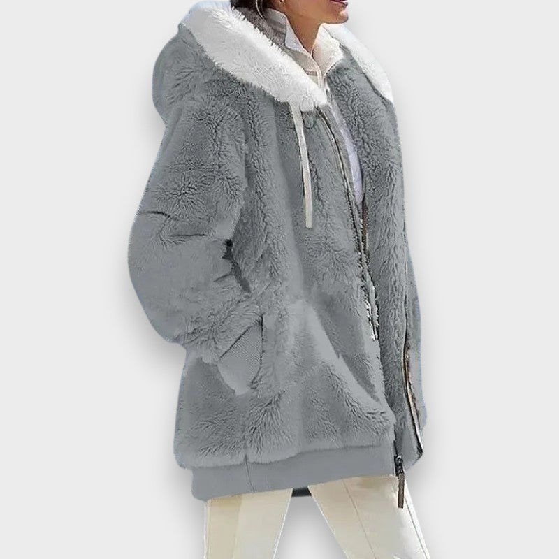 Harper | Chaqueta de Invierno con Capucha y Cremallera