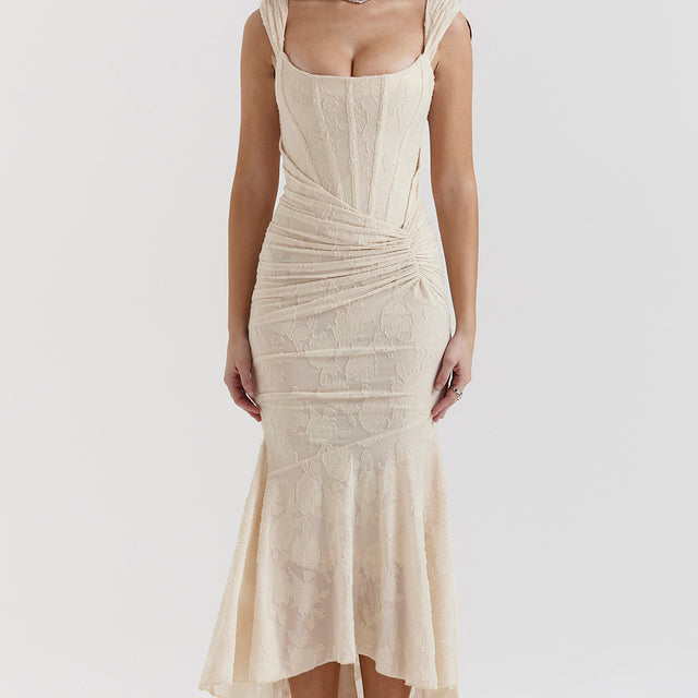 Elodie - Vestido con Cintura Definida