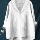 Samantha | Elegante Leinenbluse für den Sommer