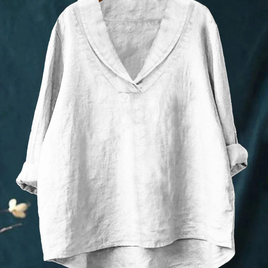 Samantha | Elegante Leinenbluse für den Sommer
