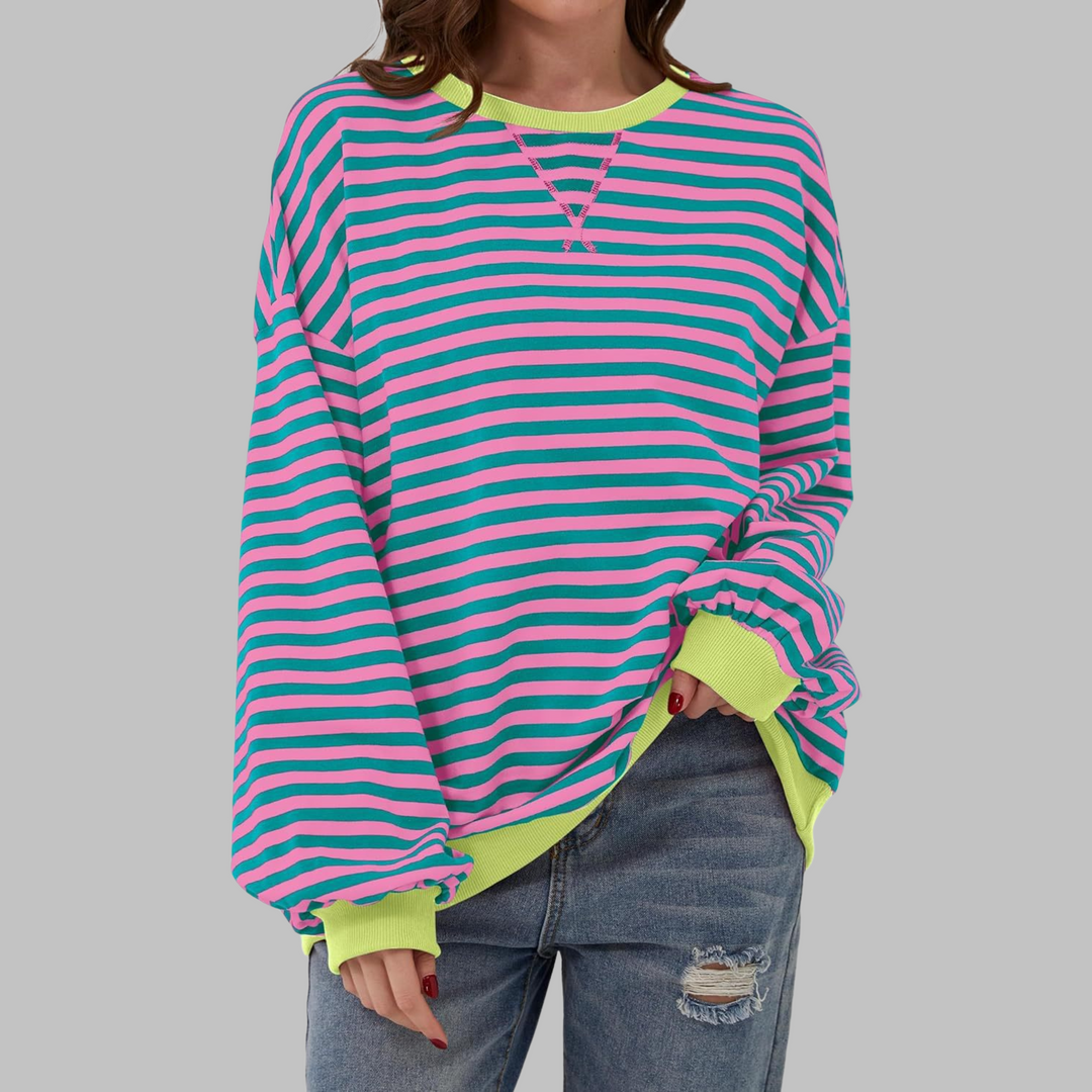 Charlotte - Suéter a rayas casual