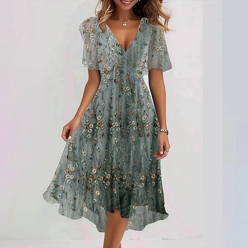 Patricia - Vestido elegante y colorido