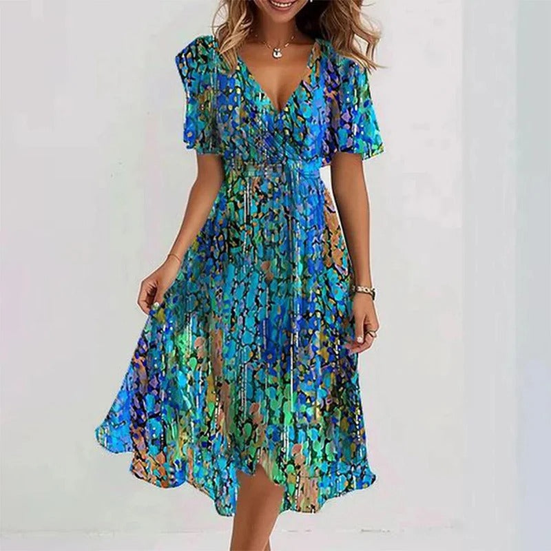 Patricia - Vestido elegante y colorido