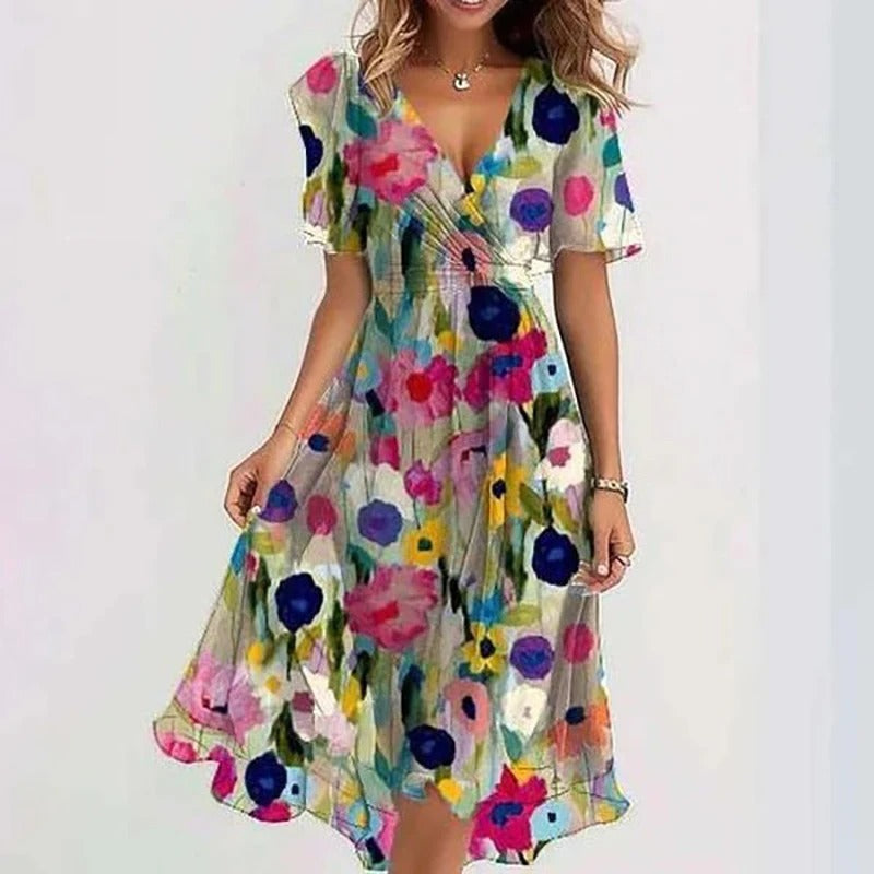 Patricia - Vestido elegante y colorido
