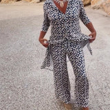 Amalia™ | Dvodelni set sa vintage printom