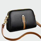 Elegante Leder Schultertasche