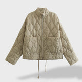 Grace | Chaqueta Bomber Matelassé para Mujeres de Forro Polar