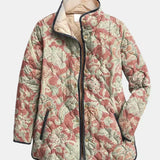 Wattierte Damenjacke Terrakotta Pauline